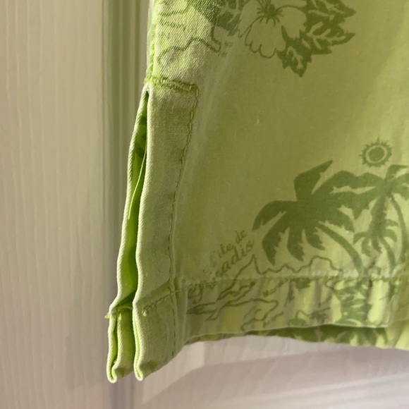 Cute Cotton Tropical Capris - size 13 - Picture 3 of 8